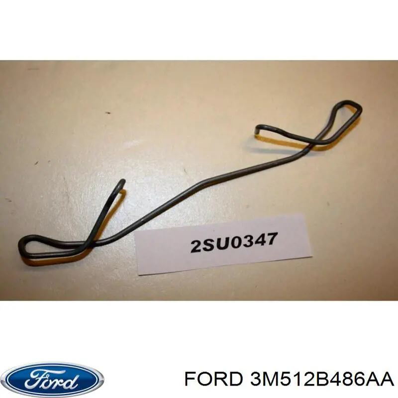 Купить 3M512B486AA Ford Комплект пружинок крепления дисковых колодок передних