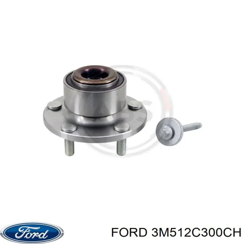Купить 3M512C300CH Ford Ступица переднего колеса