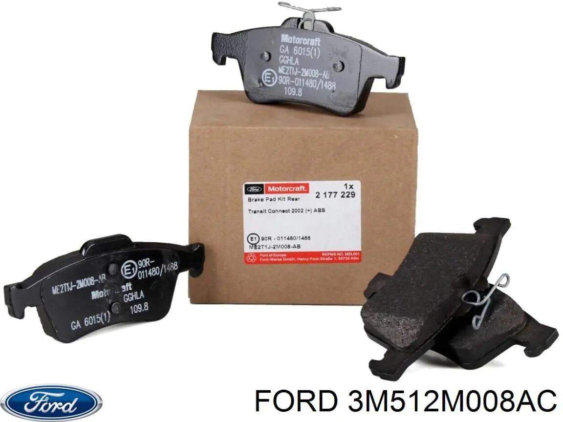 Колодки дисковые  Ford 3M512M008AC цена, от 22.80 USD