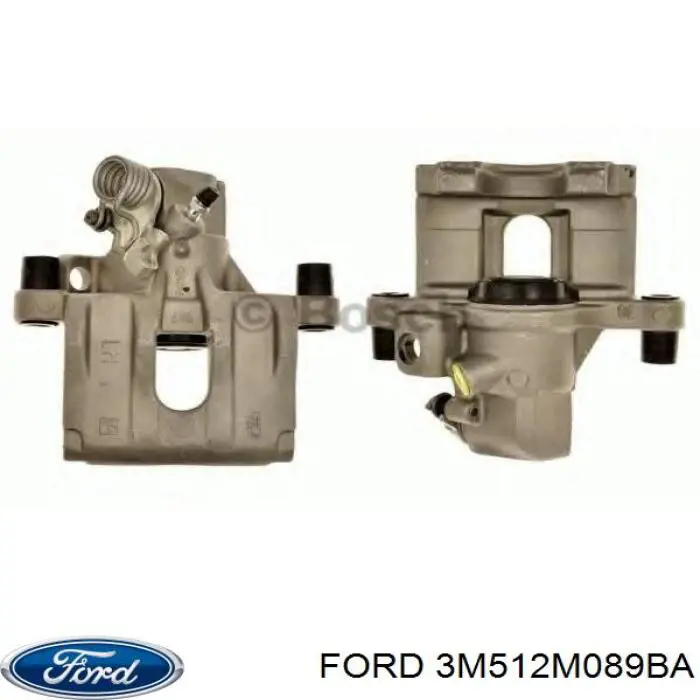 Суппорт тормозной задний левый 3M512M089BA Ford