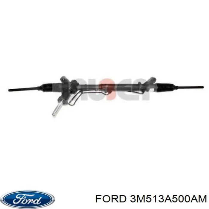 3M513A500AM Ford cremalheira da direção