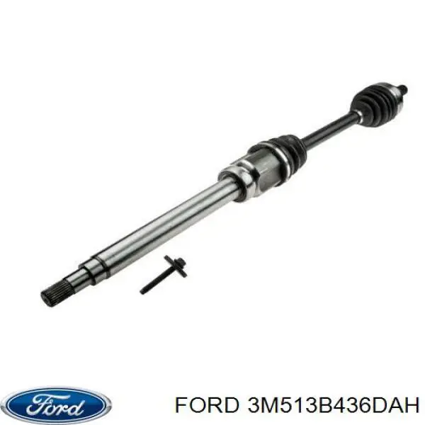 Правая полуось 3M513B436DAH Ford