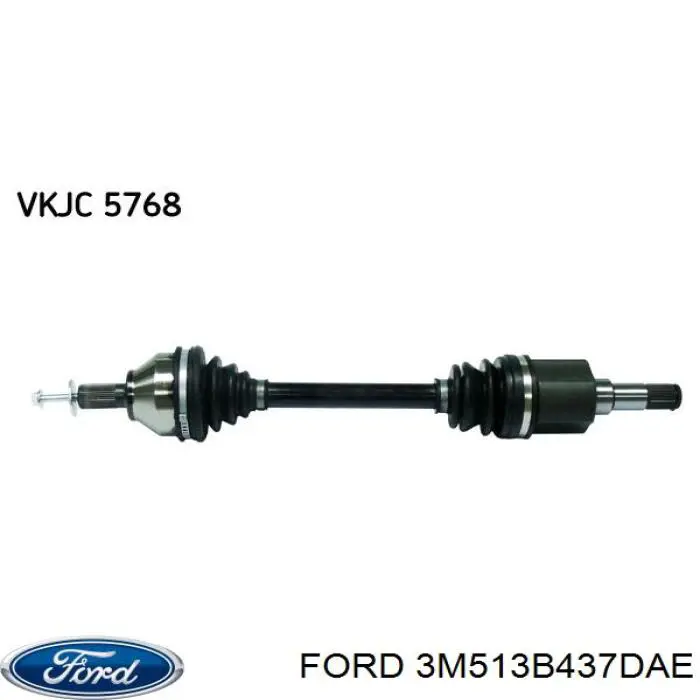 Привод передний левый Ford 3M513B437DAE цена, от 56.43 USD