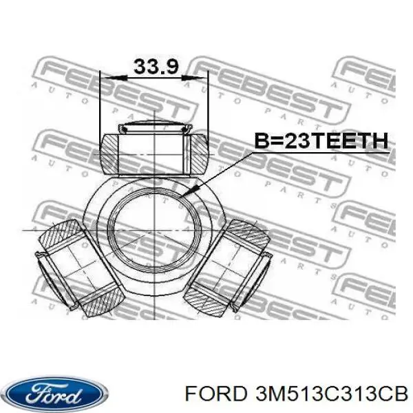 ШРУС внутренний правый 1552930 Ford