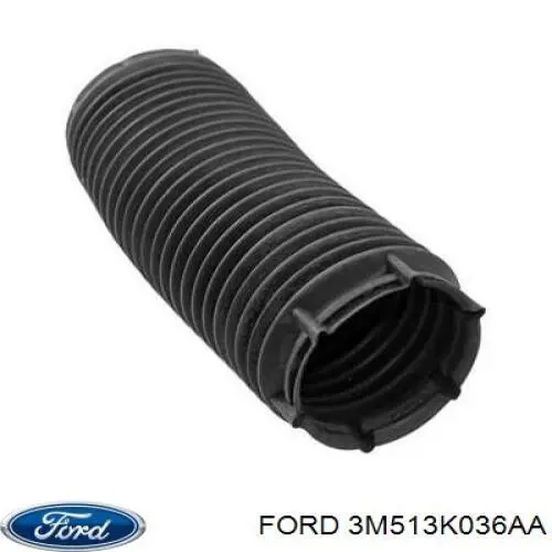 3M51-3K036-AA Ford pára-choque (grade de proteção de amortecedor dianteiro + bota de proteção)