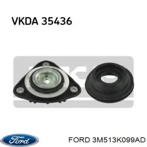 3M513K099AD Ford Подшипник верхней опоры