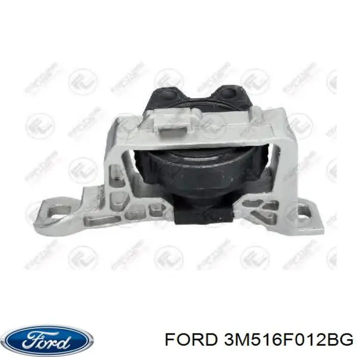 3M516F012BG Ford coxim (suporte direito de motor)