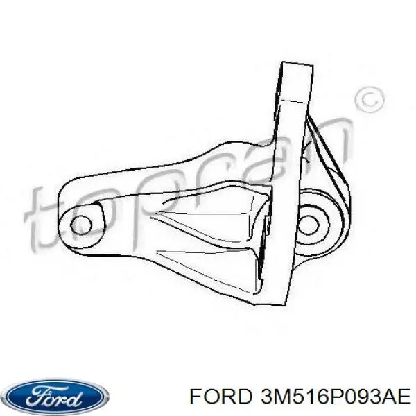 Купить 3M516P093AE Ford Гидроопора двигателя задняя