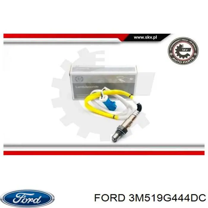 Лямбда зонд, датчик кислорода до катализатора Ford 3M519G444DC