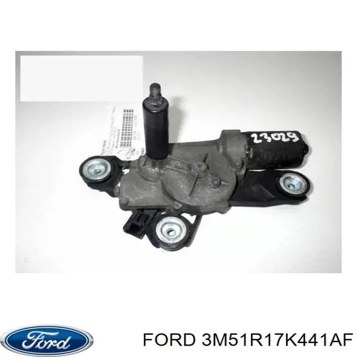 3M51R17K441AF Ford motor de limpador pára-brisas de vidro traseiro