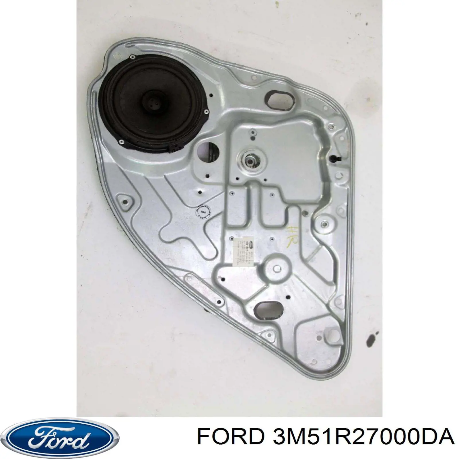 3M51-R27000-DA Ford mecanismo de acionamento de vidro da porta traseira direita