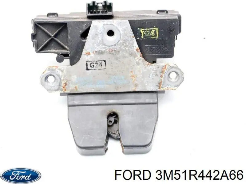 3M51R442A66 Ford замок крышки багажника (двери 3/5-й задней)