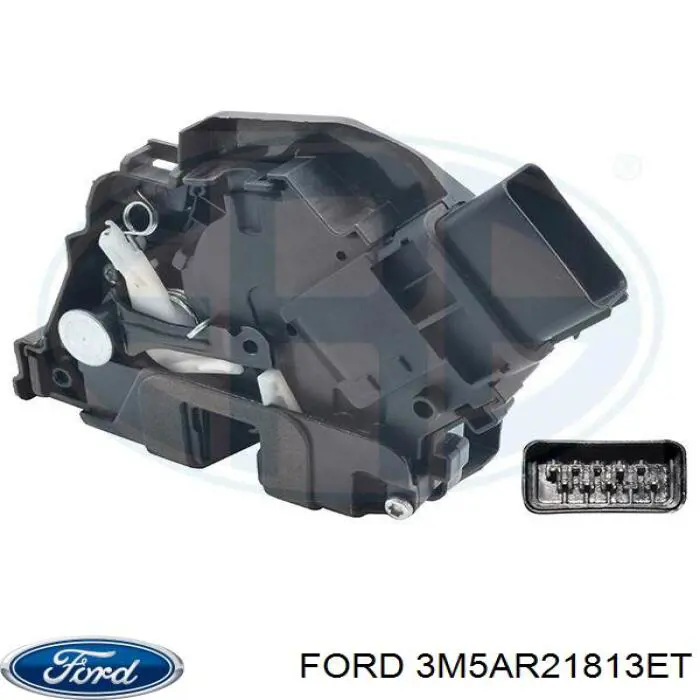 3M5AR21813ET Ford fecho da porta dianteira esquerda