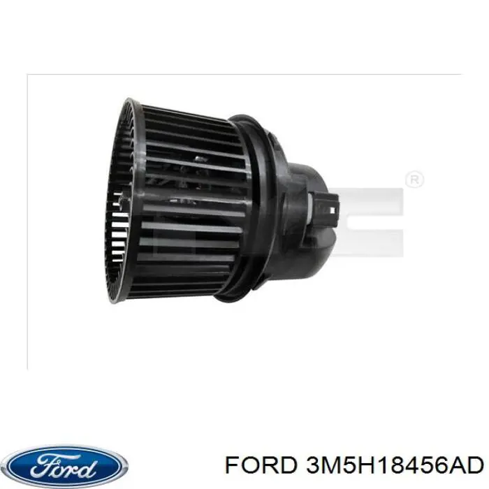 Купить 3M5H18456AD Ford Электродвигатели (электродвигатель отопителя) или розетка прицепа штепсельная