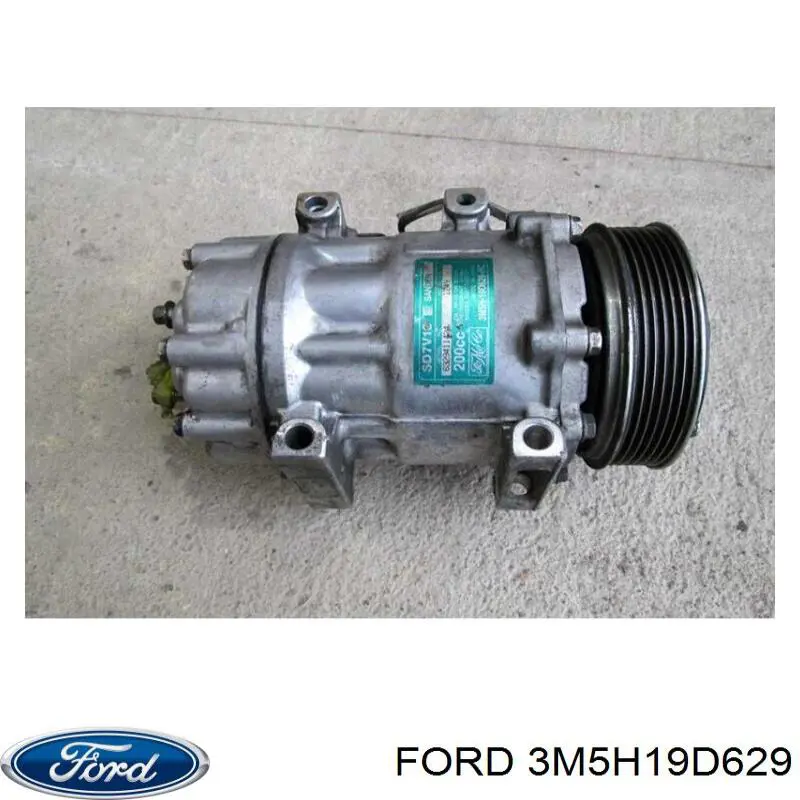 3M5H19D629 Ford compressor de aparelho de ar condicionado