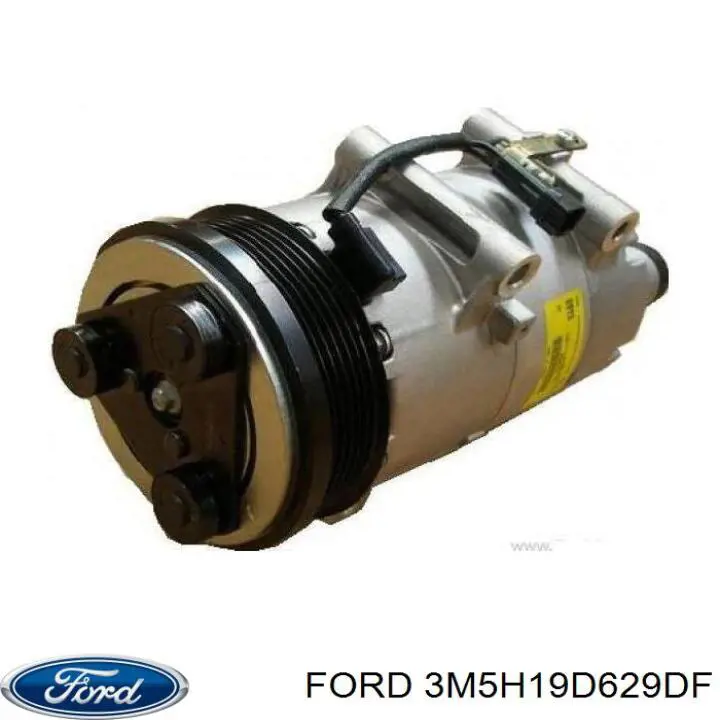 Купить 3M5H19D629DF Ford Компрессор климатической установки