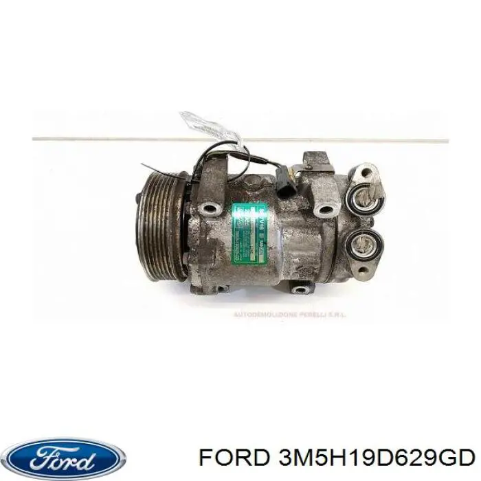 Компрессор кондиционера 3M5H19D629GD Ford