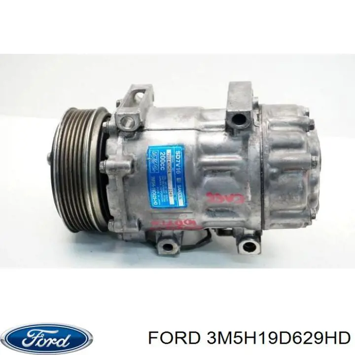 3M5H19D629HD Ford compressor de aparelho de ar condicionado