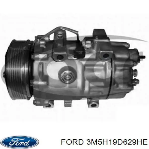 3M5H19D629HE Ford compressor de aparelho de ar condicionado