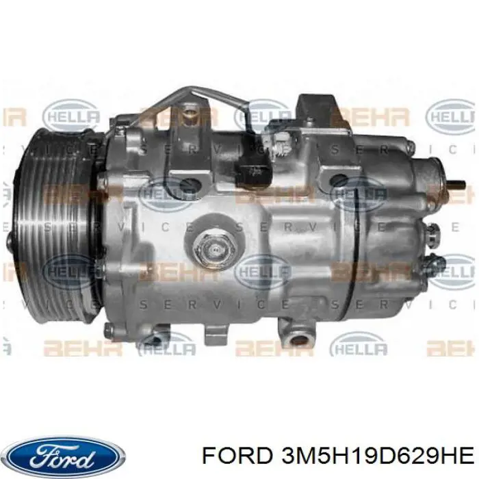 Компрессор системы кондиционирования Ford 3M5H19D629HE цена, от 72.04 USD