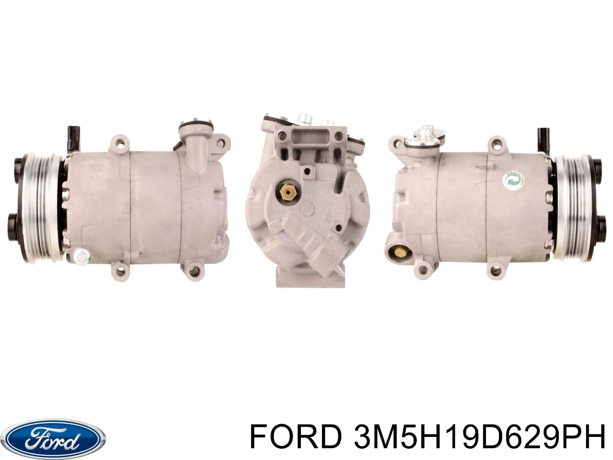 3M5H19D629PH Ford compressor de aparelho de ar condicionado