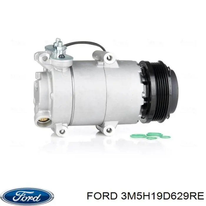 Компрессор кондиционера 3M5H19D629RE Ford