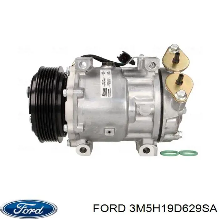 3M5H19D629SA Ford compressor de aparelho de ar condicionado