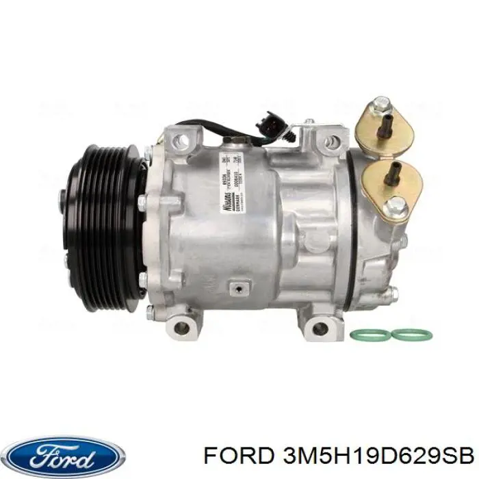 Компрессор системы кондиционирования Ford 3M5H19D629SB цена, от 69.68 USD