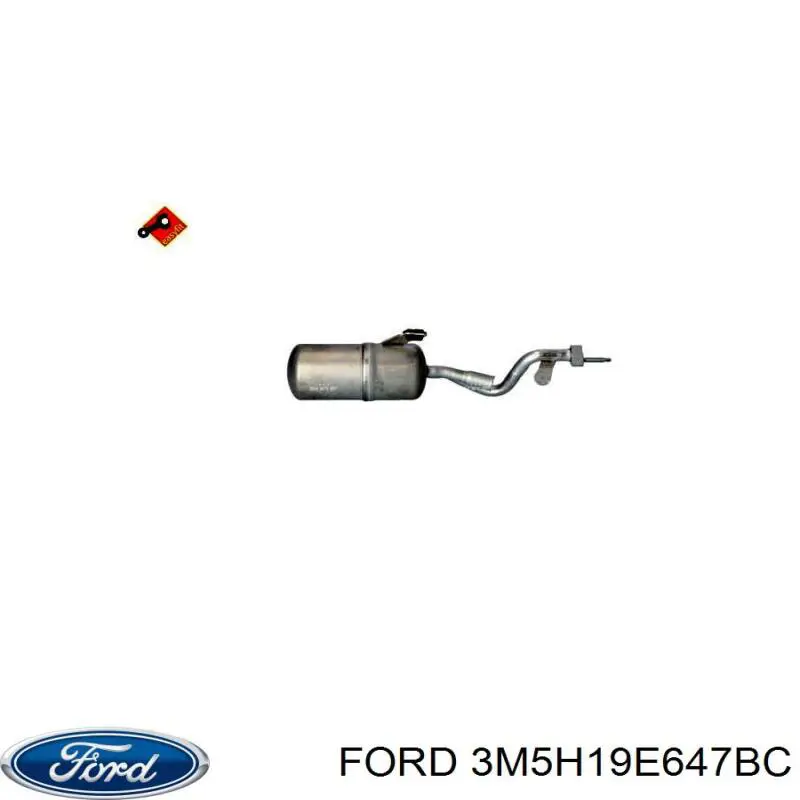 AD279000P Mahle Original Ресивер-осушитель кондиционера