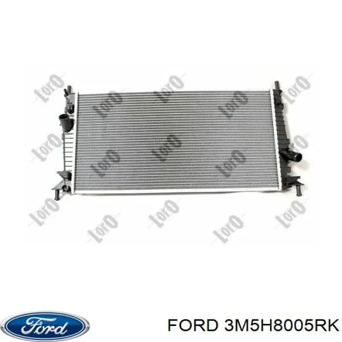 Радиатор 3M5H8005RK Ford
