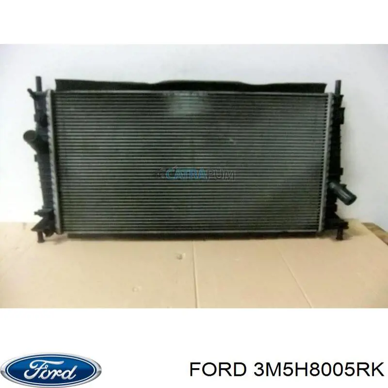 3M5H8005RK Ford радиатор