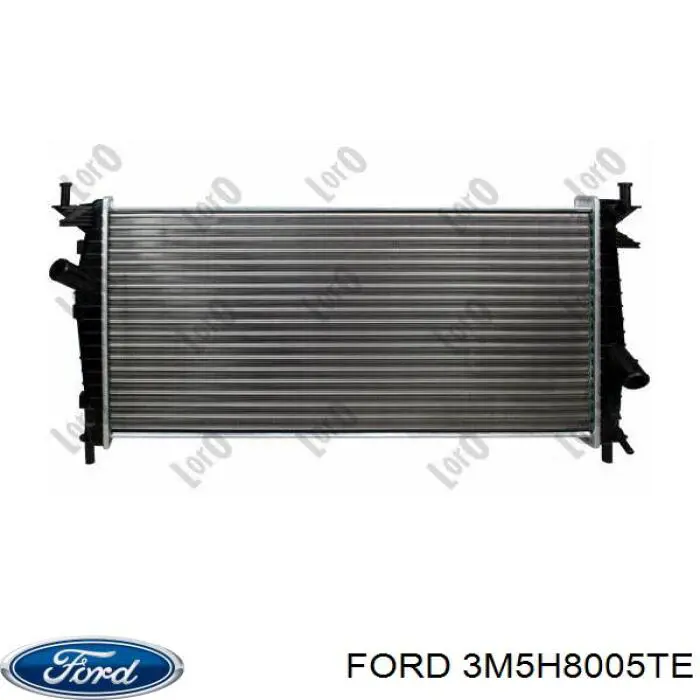 Радиатор 3M5H8005TE Ford