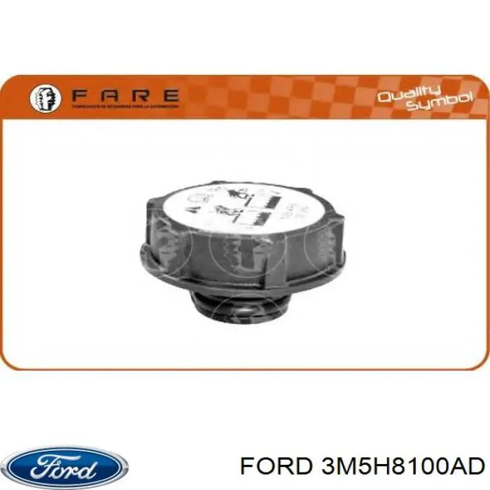 3M5H8100AD Ford Крышка бачка