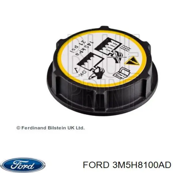 Купить 3M5H8100AD Ford Крышка/пробка расширительного бачка