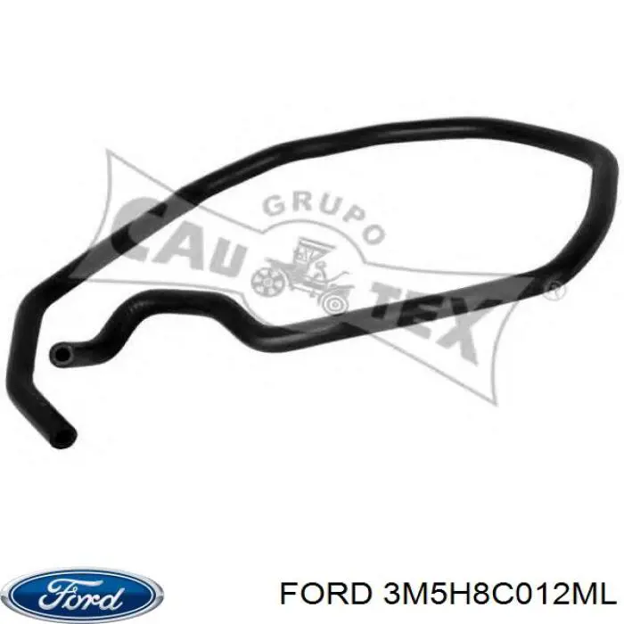 Шланг расширительного бачка нижний Ford 3M5H8C012ML цена, от 11.22 USD