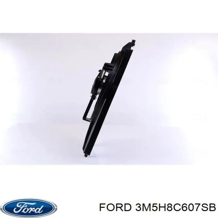 Диффузор радиатора охлаждения в сборе с мотором и крыльчаткой Ford 3M5H8C607SB цена, от 68.62 USD