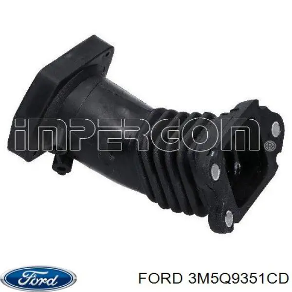 Купить 3M5Q9351CD Ford Патрубок дроссельной заслонки