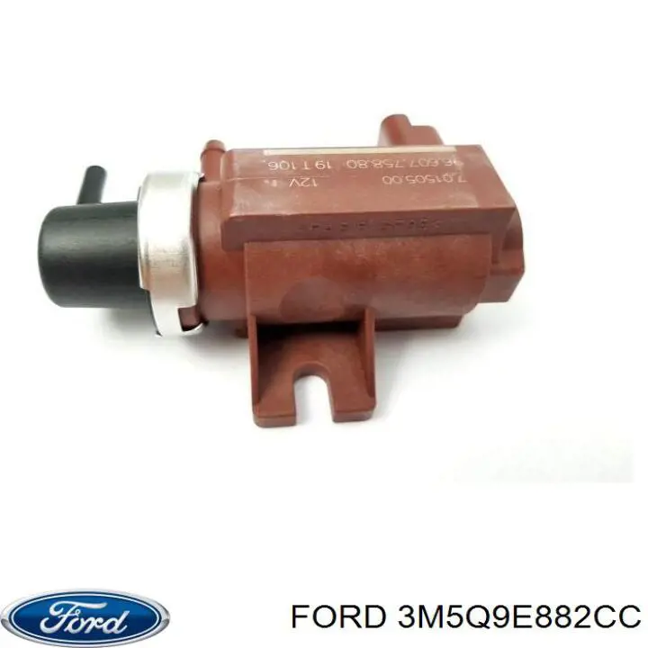 Клапан преобразователь давления наддува (соленоид) 3M5Q9E882CC Ford