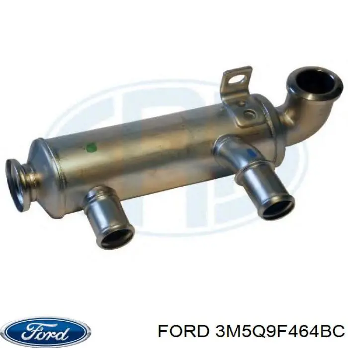 Радиатор системы EGR рециркуляции выхлопных газов Ford 3M5Q9F464BC