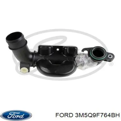 Патрубок воздушный, выход из турбины/компрессора (наддув) Ford 3M5Q9F764BH цена, от 28.22 USD