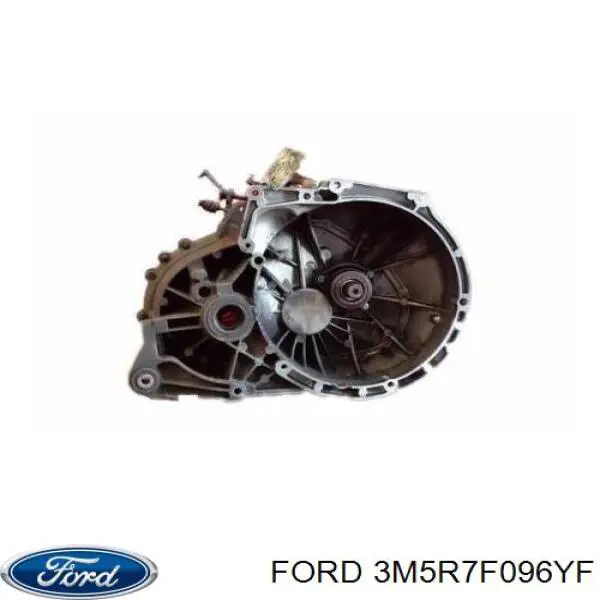 3M5R7F096YF Ford caixa de mudança montada (caixa mecânica de velocidades)