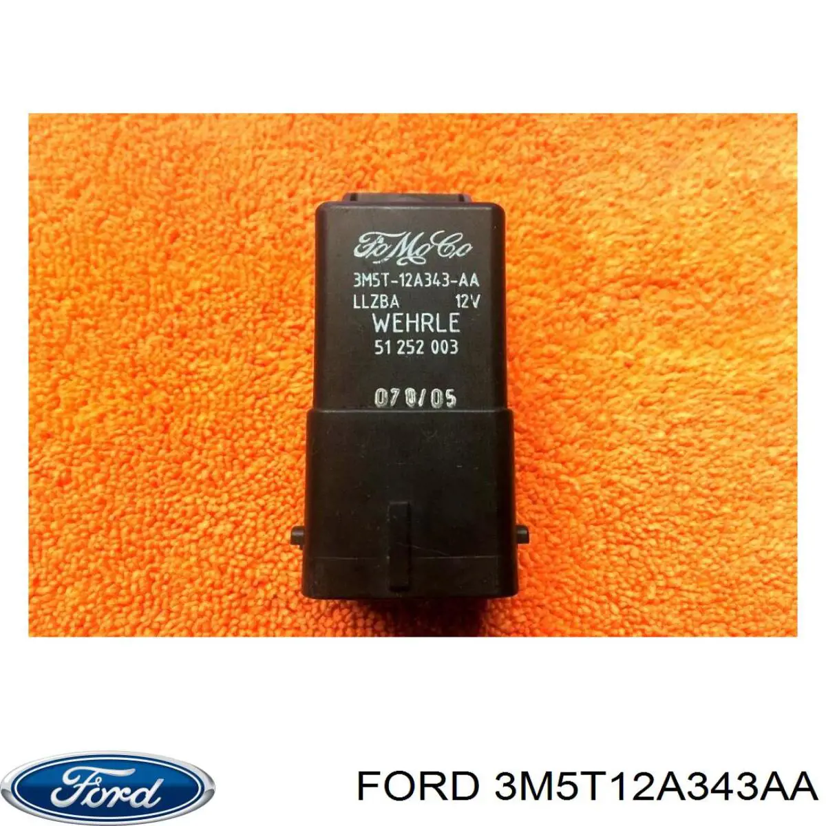 Реле свечей накала 3M5T12A343AA Ford