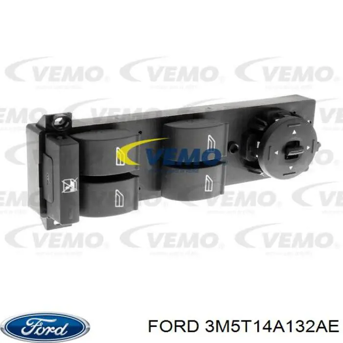 Кнопки переднего левого стеклоподъемника Ford 1223147