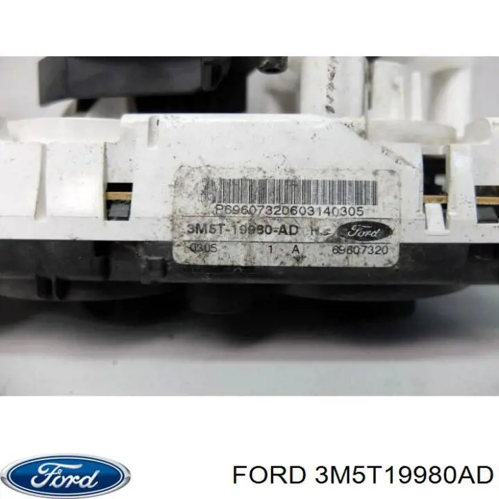Блок управления кондиционером 3M5T19980AD Ford