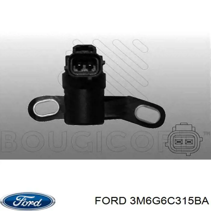 Купить 3M6G6C315BA Ford Датчик оборотов коленвала