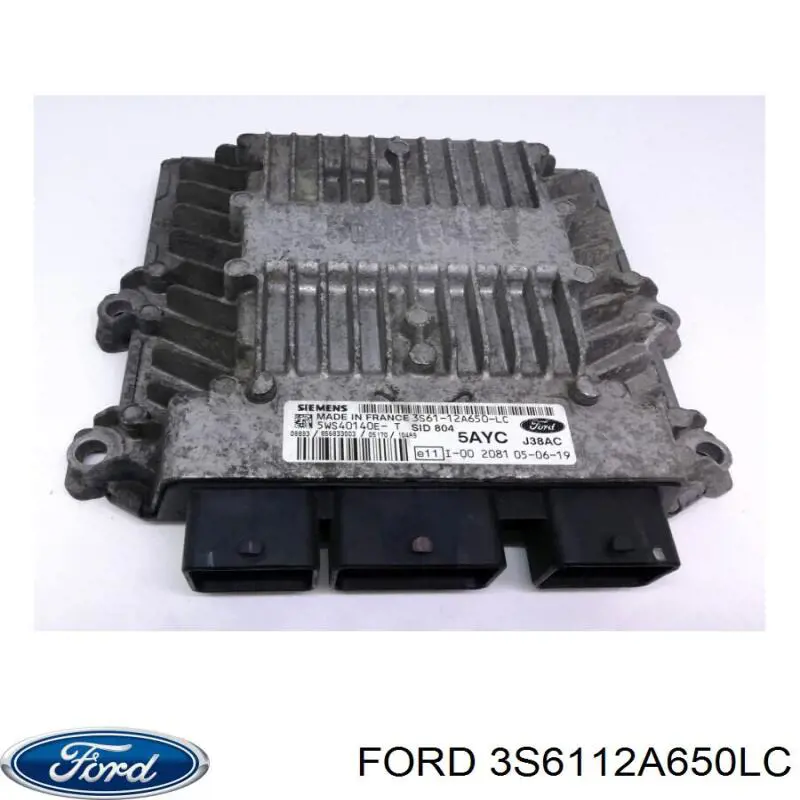 Купить J38AC Ford Электронный блок управления двигателем