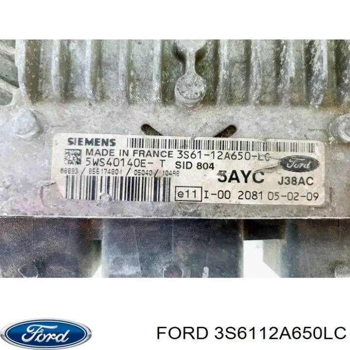 Модуль управления двигателем Ford J38AC