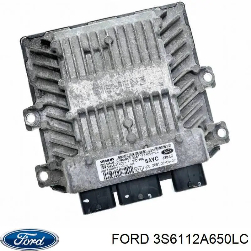 Блок управления двигателем J38AC Ford