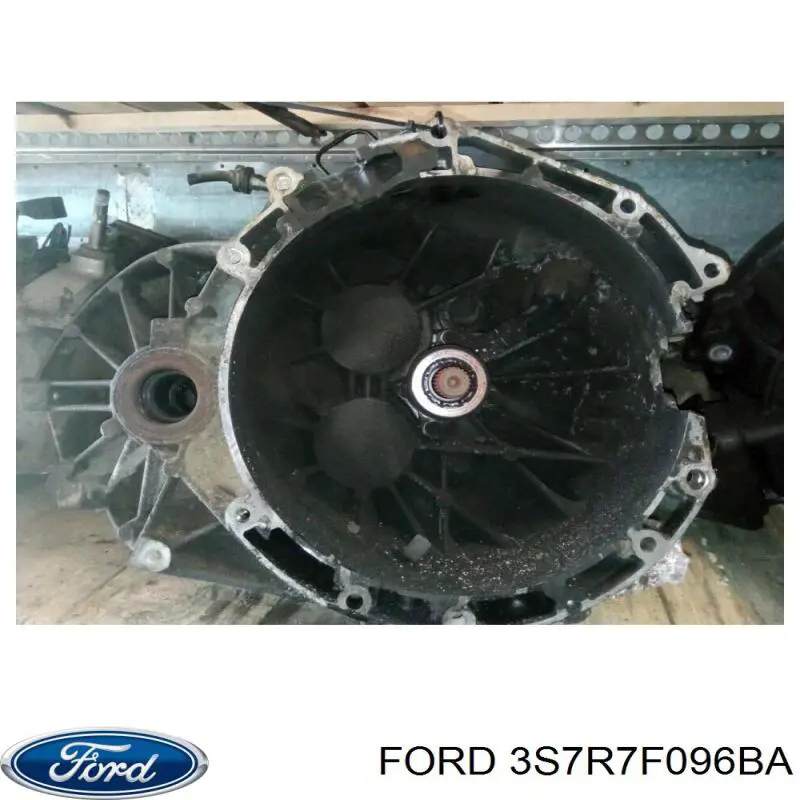 6S7R7002CA Ford кпп в сборе (механическая коробка передач)