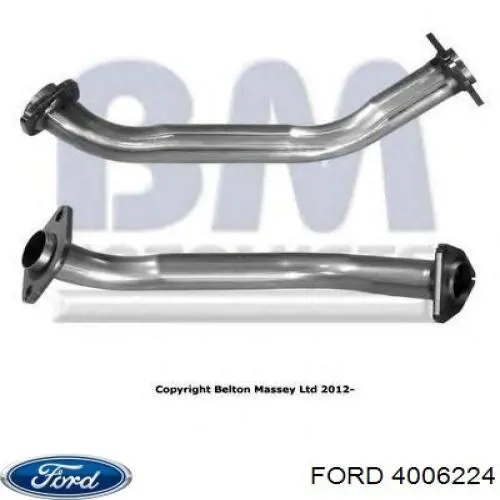 Купить 4006224 Ford Приёмная труба